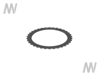 Clutch output drive plate