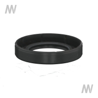 Oil seal f. rear axle
