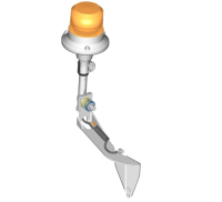 DIA Kit LED-Rundumleuchte links klappbar