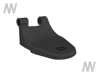 Hinge f. rear window left