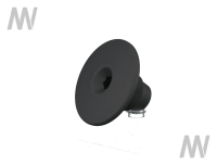 Locking knob f. radiator grille