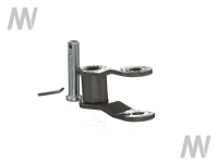 Chain link infeed chain cranked