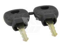 Ignition key set black