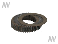 Clutch plate pack