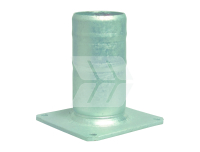 Flansch 4\" x Schlauchtülle 102mm