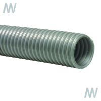 Spiralsaug-und Druckschlauch, Meterware, PVC Grün/Grau Innen- Ø 51mm