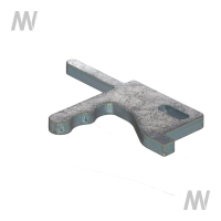Locking pin one sided