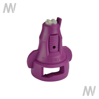 IDTA Asymmetric Air Injector Double Flat Spray Nozzle Purple