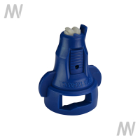 IDTA Asymmetric Air Injector Double Flat Spray Nozzle Blue