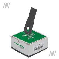 Pöttinger Messerklinge links DURASTAR 116x48x4 mm