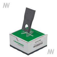 Pöttinger Messerklinge rechts DURASTAR 100x49x4mm