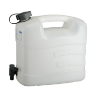 Water canister-10 l, PE-with drain cock