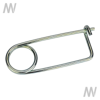 Sicherungsstecker verzinkt, 6 x 122 x 75 mm