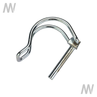 Rohrklappstecker, 8 x 45 x 40 mm