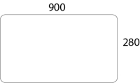 Heckscheibe unten, klar