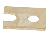 Fork pin plate