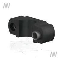 Bearing shell half incl. bushing