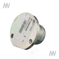 Bearing flange D=45 with mill off