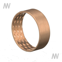 Buchse 40x44x15 CuSn8 mit Schm