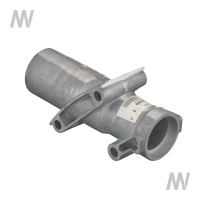 Clamp pipe alu. Right+left