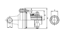 Shear bolt coupling 2500