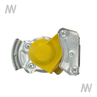 WABCO Kupplungskopf Gelb M22x1,5 für Zugmaschinen mit Ventil