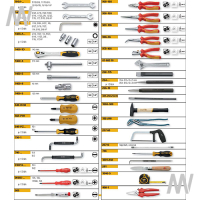 73-TLG. WERKZEUG SORT. WS-10A