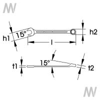 1"AF RINGMAULSCHÜSSEL 205A-1
