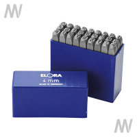 4 SCHLAGBUCHSTABEN 400B-4