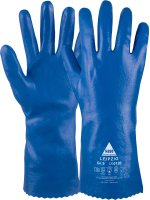 Nitrile chemical protective glove Leipzig size 10 PU 10
