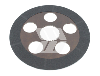 Brake disc with lining