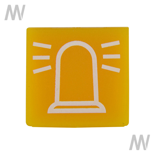 Symbol  Rundumwarnleuchte Gelb - Detail 1