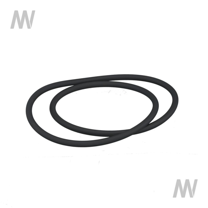 O-Ring 198x5 NBR 70 PTFE schwarz - Detail 1