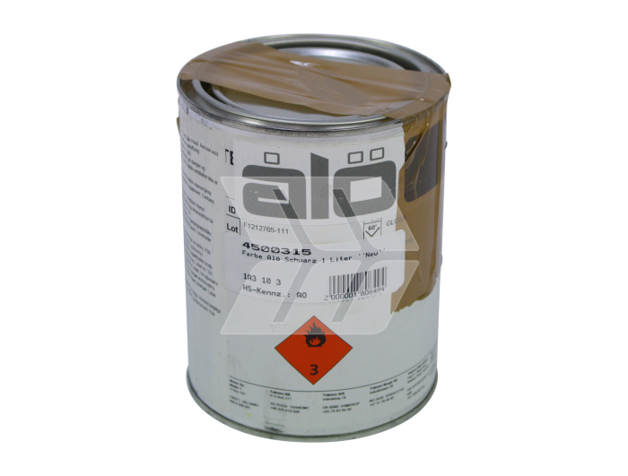 Farbe Alö Schwarz 1 Liter "Neu" - Detail 1