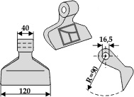 Hammerschlegel, für Agricom, Becchio & Mandrile, Cabe (Nuova Cabe), Sauerburger, Seppi, Zappator, Zanon - Detail 1