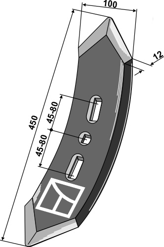 Vorschar - Neues Modell, für Köckerling Quadro-Triomix - Detail 1