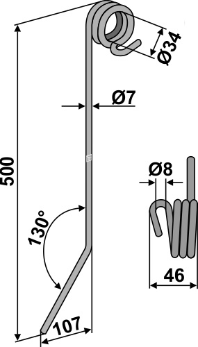 Striegelzinken, für Hatzenbichler - Detail 1