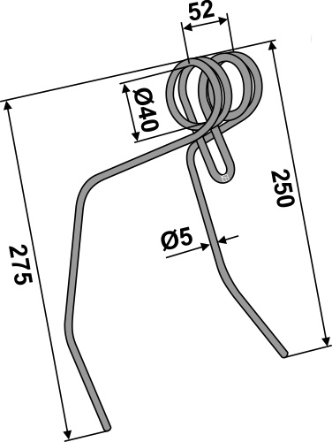 Striegelzinken, für Accord - Detail 1