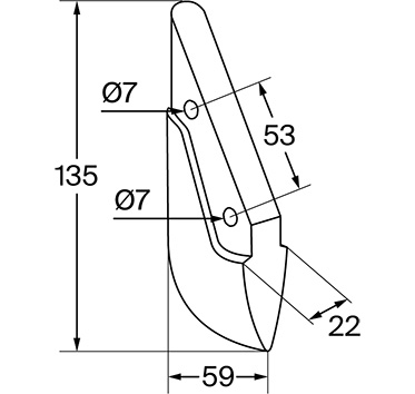 Metall-Säschar, für Amazone - Detail 1