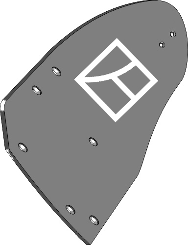 Streichblech-Hinterteil B40B L - links - Detail 1