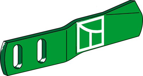 Streichblech-Verlängerung - links - Detail 1