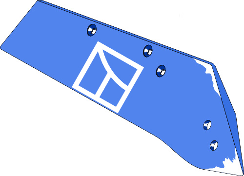 Wechselspitzenschar SSP293OS - rechts - Detail 1