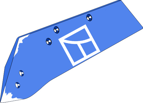 Wechselspitzenschar SSP294OSL - links - Detail 1
