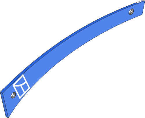 Streichblech-Streifen SRP236OL2 - links - Detail 1