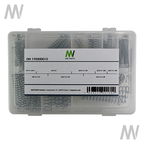 Sortimentskasten Druckfedern (120-teilig) - Detail 1