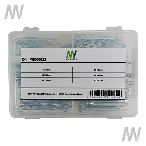 Sortimentskasten Splinte metrisch (200-teilig) - Detail 1