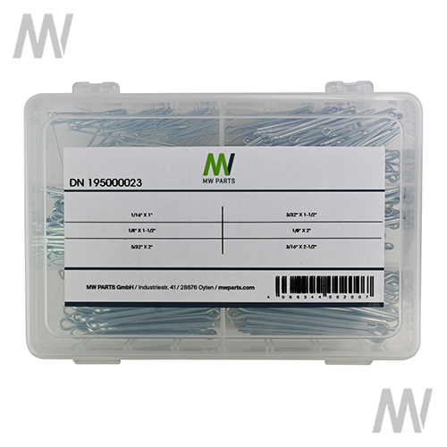 Sortimentskasten Splinte zöllig (355-teilig) - Detail 1