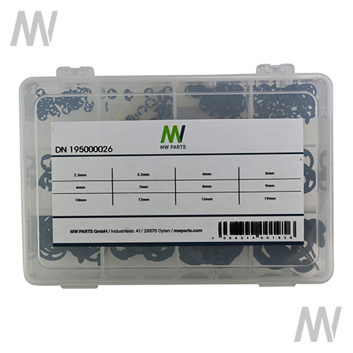 Sortimentskasten Sicherungsscheiben metrisch (365-teilig) - Detail 1