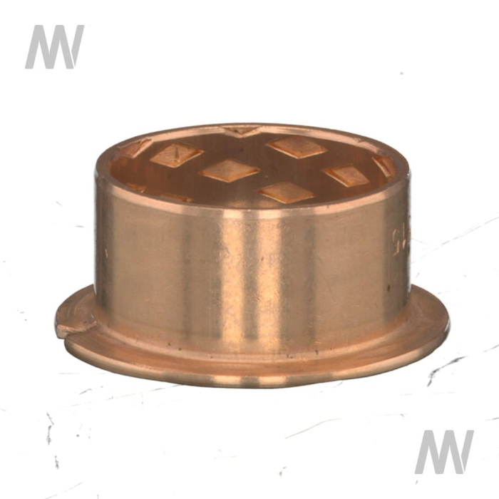 Bronze-Gleitlager mit Bund 28x25x15 mm - Detail 1
