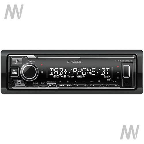 Kenwood KMM-D505DAB Radio /  Installation length 100mm - Detail 1